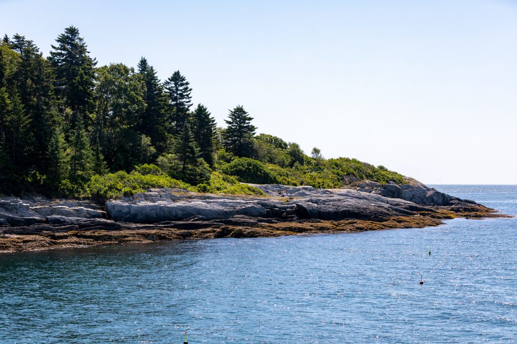 Orr's Island and the Atlantic Ocean near Bowdoin College