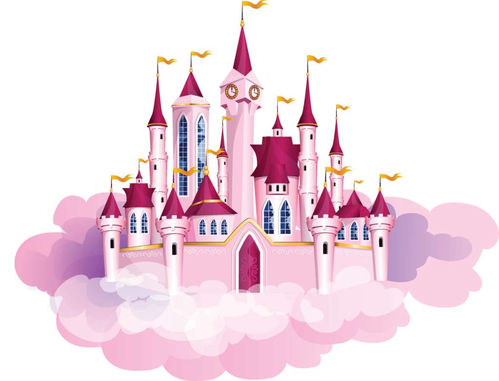 Prince Charming's castle where Snow White lives