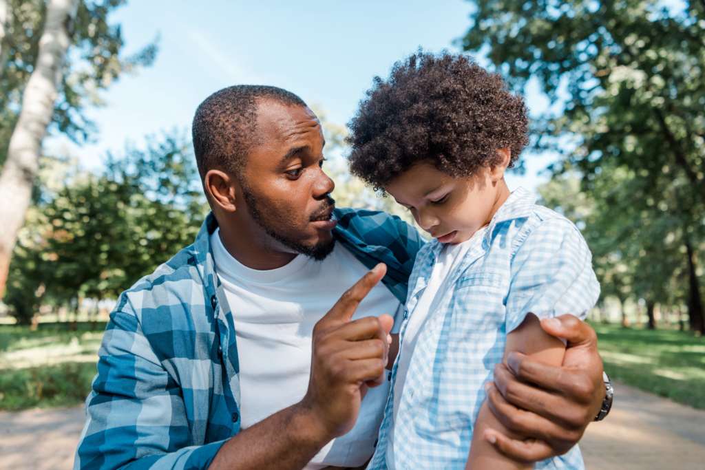 Teach your children well.  Providing discipline in love is one of the seven principles.