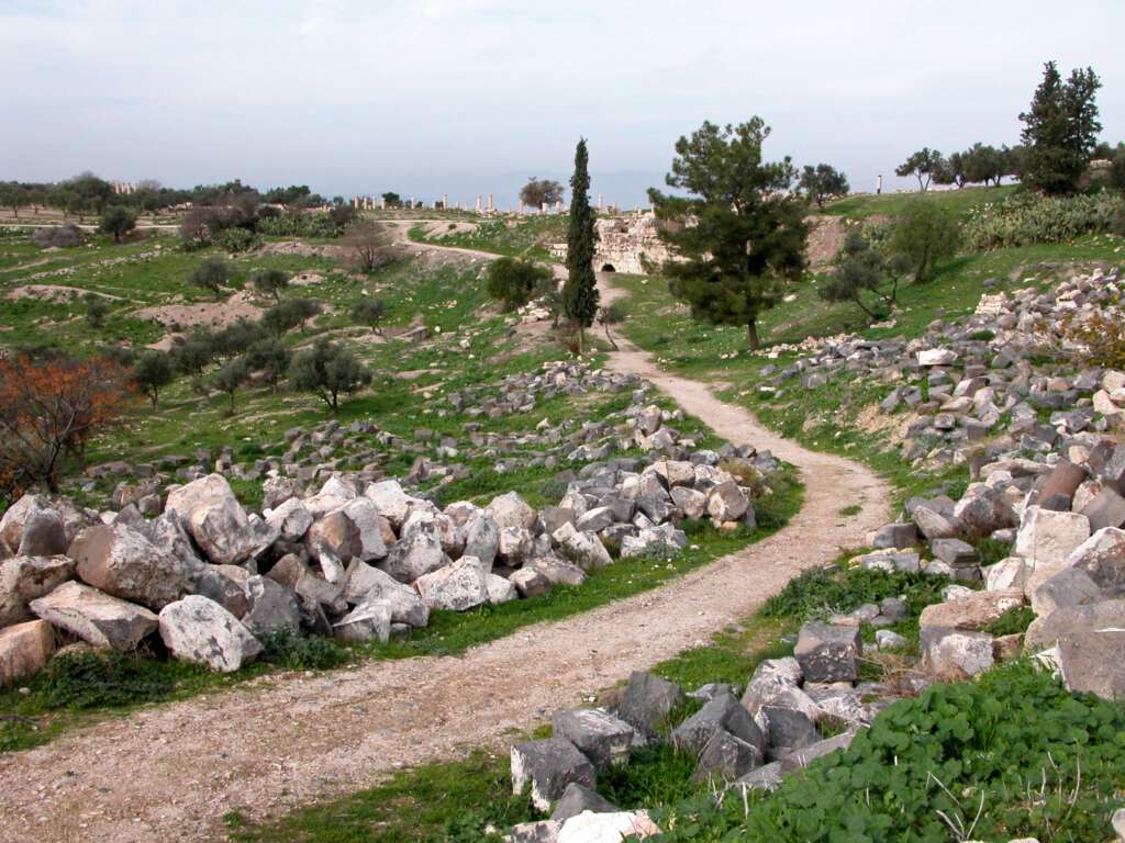 The Call.  Road to Damascus where Jesus confronted Saul.