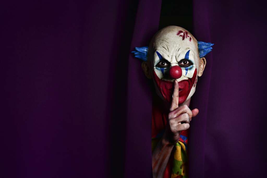 The end of innocence.  Creepy clowns and cultural decline.