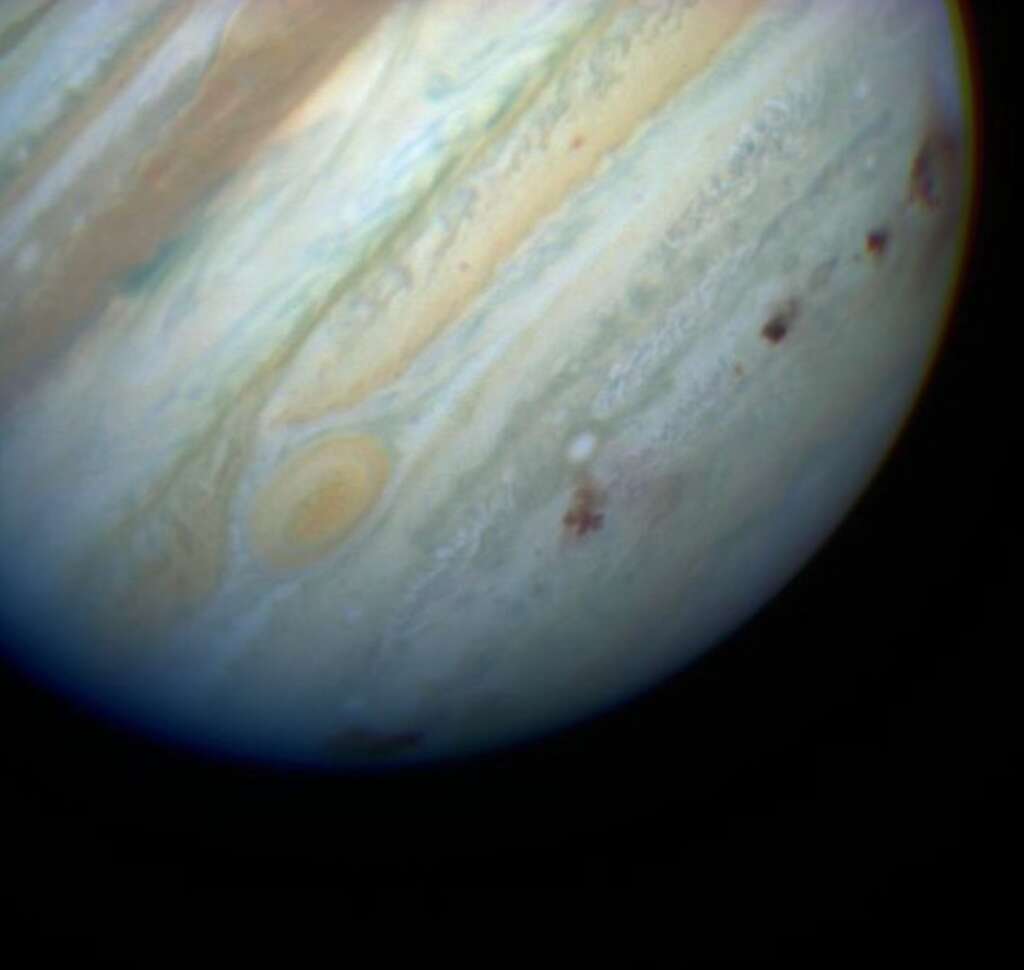While you were sleeping; Comet Shoemaker-Levy effects on Jupiter.