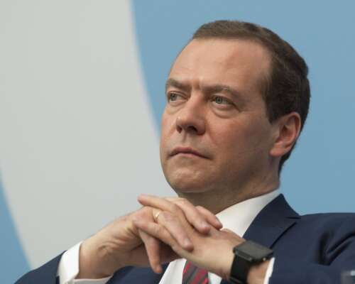Pray for us--or else!. Dmitry Anatolyevich Medvedev.