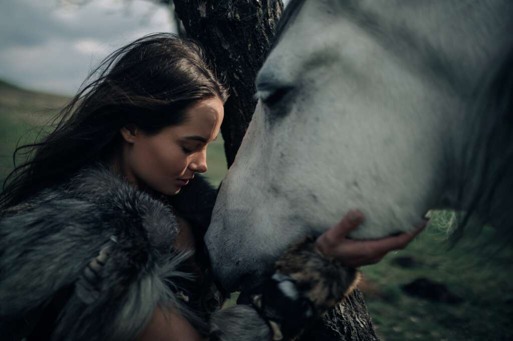 When God came to Ireland.  The Irish love of horses.