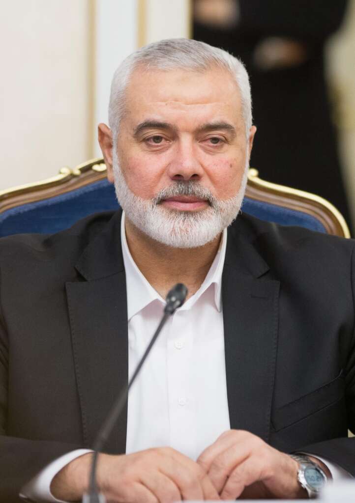 Can We Avoid War?  Hamas mastermind Ismail Haniyeh.