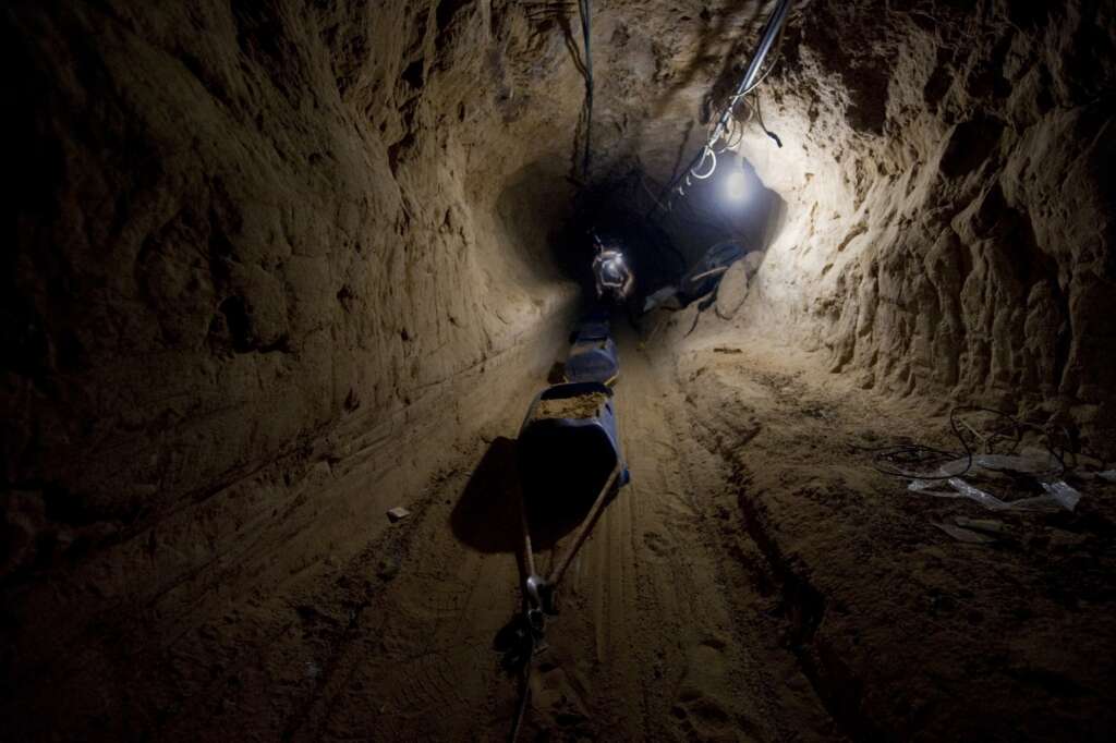 Can We Avoid War?  The Hamas tunnel system.