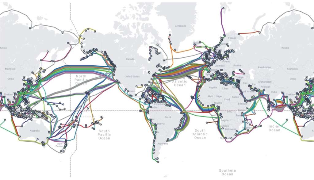 The Coming World War.  Trans-Oceanic cables