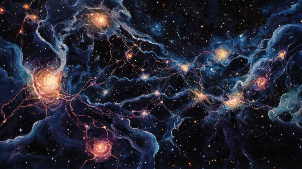 Dust in the Wind.  Cosmic web