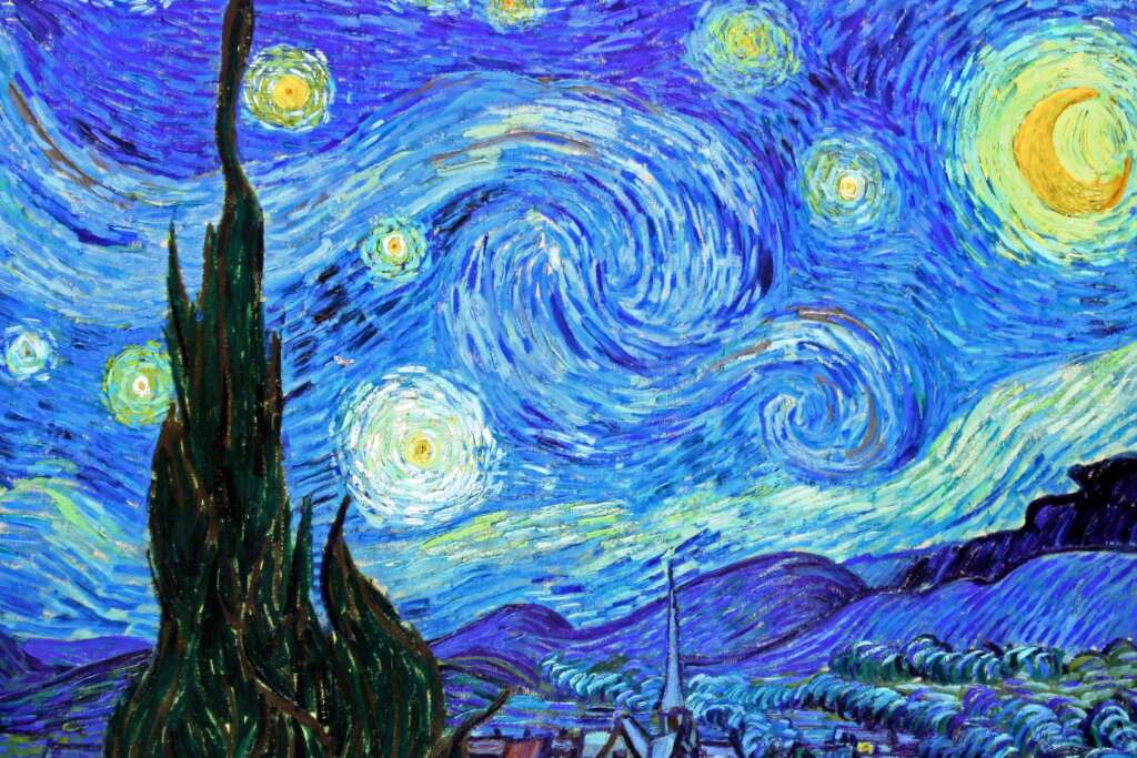 Prevailing Prayer.  Starry Night