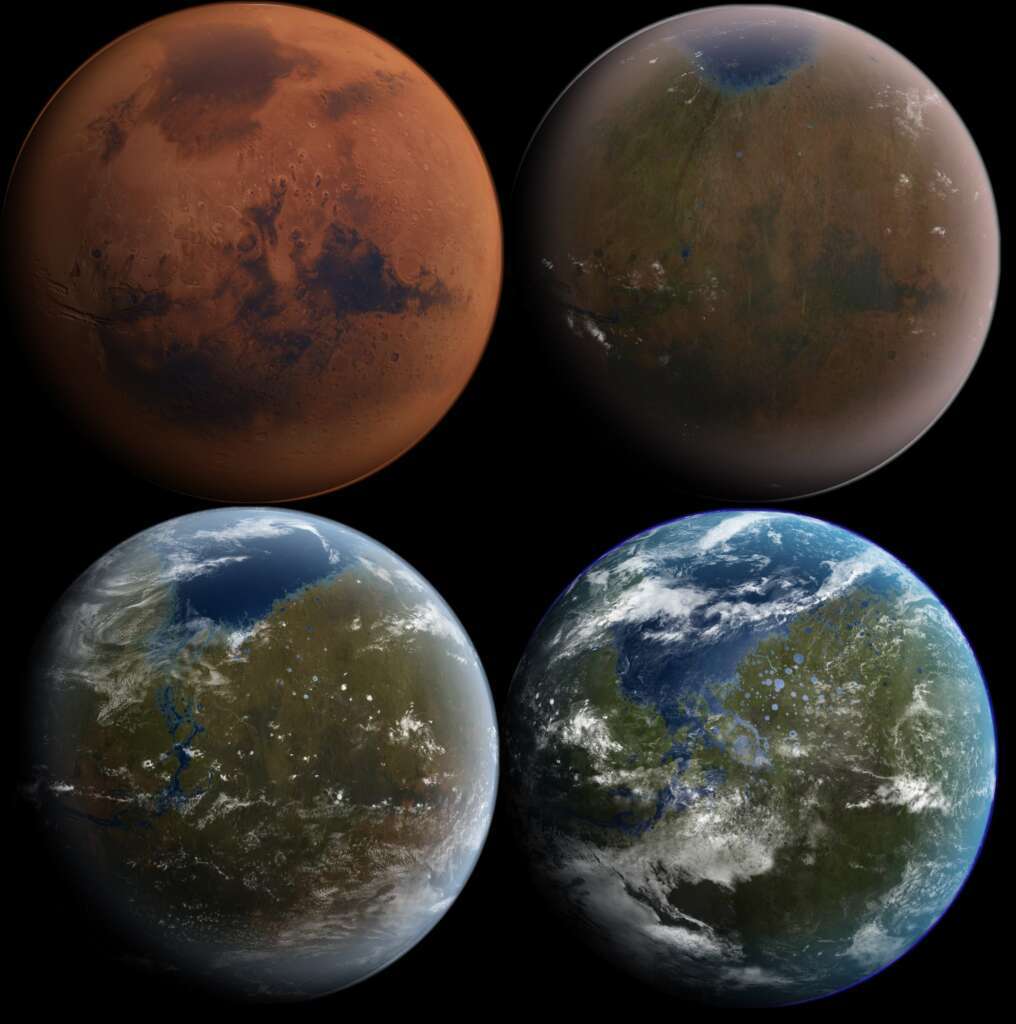 The Undiiscovered Continent; Terraforming Mars